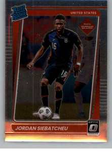 2021-22 Donruss Road to Qatar Optic #194 Jordan Siebatcheu NM-MT RC Rookie United States 
