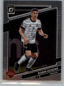 2021-22 Donruss Road to Qatar Optic #72 Robin Gosens NM-MT Germany 