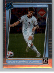 2021-22 Donruss Road to Qatar Optic #176 Lucas Martinez Quarta NM-MT RC Rookie Argentina 