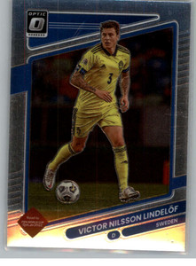 2021-22 Donruss Road to Qatar Optic #154 Victor Lindelof (do not use) NM-MT Sweden 