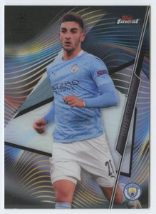 2020-21 Topps Finest UEFA Champions League #91 Ferran Torres NM-MT  Manchester City FC 