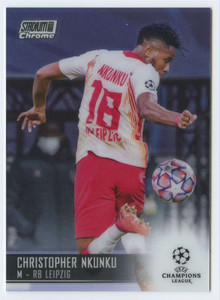 2020-21 Topps Stadium Club Chrome UEFA  Champions League #65 Christopher Nkunku NM-MT  RB Leipzig 