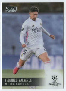 2020-21 Topps Stadium Club Chrome UEFA  Champions League #87 Federico Valverde NM-MT  Real Madrid C.F. 