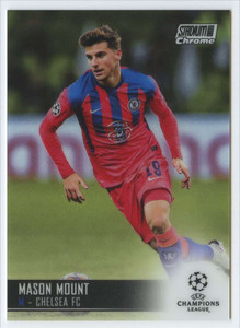2020-21 Topps Stadium Club Chrome UEFA  Champions League #28 Mason Mount NM-MT  Chelsea FC 