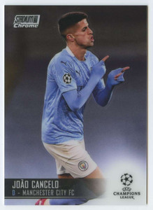 2020-21 Topps Stadium Club Chrome UEFA  Champions League #71 Joao Cancelo NM-MT  Manchester City FC 