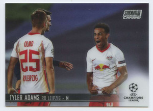 2020-21 Topps Stadium Club Chrome UEFA  Champions League #90 Tyler Adams NM-MT  RB Leipzig 