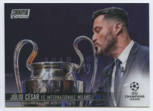 2020-21 Topps Stadium Club Chrome UEFA  Champions League #47 Julio Cesar NM-MT  FC Internazionale Milano 