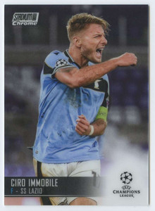 2020-21 Topps Stadium Club Chrome UEFA  Champions League #69 Ciro Immobile NM-MT  SS Lazio 