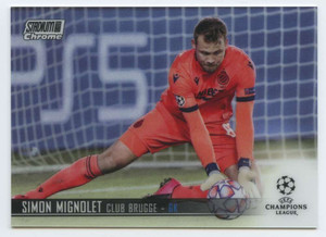 2020-21 Topps Stadium Club Chrome UEFA  Champions League #94 Simon Mignolet NM-MT  Club Brugge 