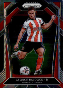2020-21 Panini Prizm Premier League #17 George Baldock NM-MT  Sheffield United 