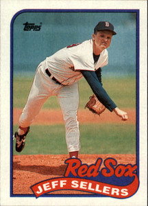 1989 Topps #544 Jeff Sellers NM-MT Boston Red Sox 