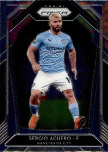 2020-21 Panini Prizm Premier League #104 Sergio Aguero NM-MT  Manchester City 