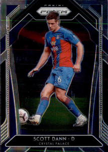 2020-21 Panini Prizm Premier League #62 Scott Dann NM-MT  Crystal Palace 