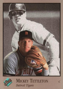 1992 Studio #178 Mickey Tettleton VG Detroit Tigers 