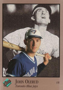 1992 Studio #258 John Olerud VG Toronto Blue Jays 