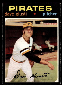 SOLD 141237 1971 Topps #562 Dave Giusti VG Pittsburgh Pirates 
