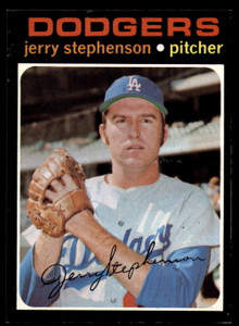 1971 Topps #488 Jerry Stephenson VG Los Angeles Dodgers 