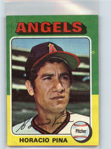 1975 Topps #139 Horacio Pina VG California Angels 