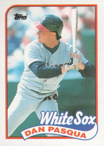 1989 Topps #558 Dan Pasqua NM-MT Chicago White Sox 