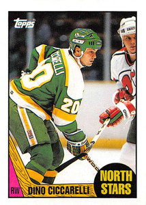1987-88 Topps #81 Dino Ciccarelli VG  Minnesota North Stars 