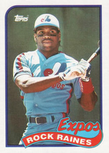 1989 Topps #560 Tim Raines NM-MT Montreal Expos 