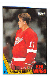 1987-88 Topps #164 Shawn Burr VG  RC Rookie 