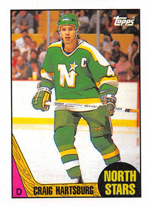 1987-88 Topps #165 Craig Hartsburg VG  Minnesota North Stars 