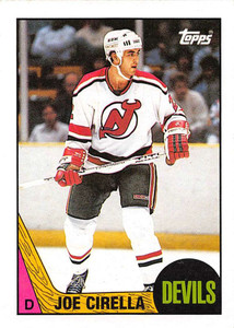 1987-88 Topps #170 Joe Cirella VG  New Jersey Devils 