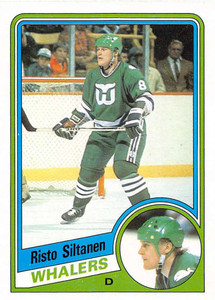 1984-85 Topps #61 Risto Siltanen VG  Hartford Whalers 