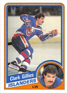 1984-85 Topps #94 Clark Gillies VG  New York Islanders 