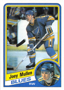 1984-85 Topps #133 Joe Mullen VG  St. Louis Blues 