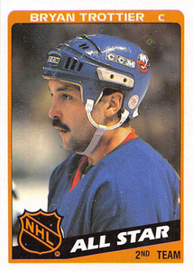 1984-85 Topps #160 Bryan Trottier AS VG  New York Islanders 