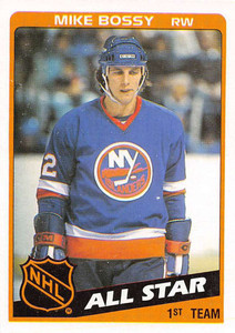 1984-85 Topps #155 Mike Bossy AS VG  New York Islanders 