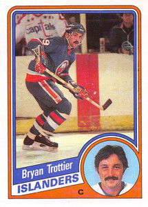 1984-85 Topps #104 Bryan Trottier VG  New York Islanders 