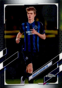 2020-21 Topps Chrome UEFA Champions League #37 Charles De Ketelaere NM-MT  RC Rookie Club Brugge 