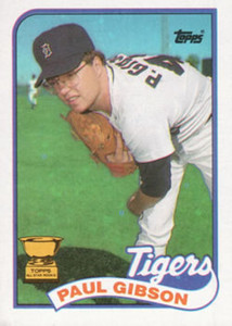 1989 Topps Baseball Card #578 John Morris