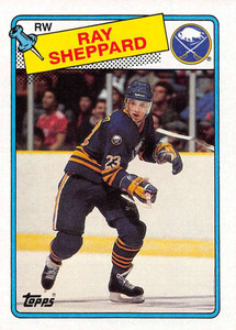 1988-89 Topps #55 Ray Sheppard VG RC Rookie 