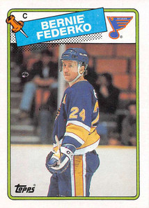 1988-89 Topps #81 Bernie Federko VG 