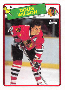 1988-89 Topps #89 Doug Wilson VG Chicago Blackhawks 