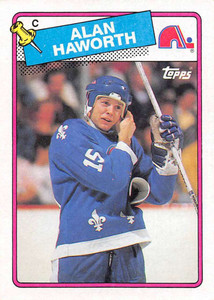 1988-89 Topps #131 Alan Haworth VG 