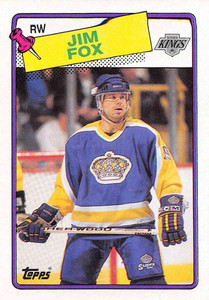 1988-89 Topps #139 Jim Fox VG 