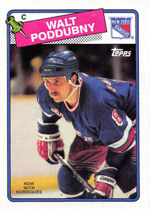 1988-89 Topps #170 Walt Poddubny VG 