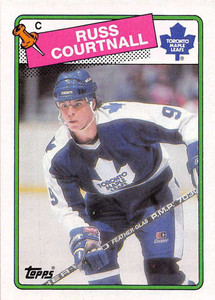 1988-89 Topps #183 Russ Courtnall VG 