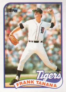 1989 Topps #603 Frank Tanana NM-MT Detroit Tigers 