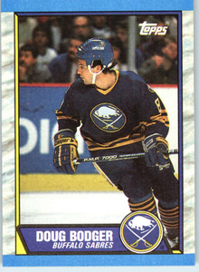 1989-90 Topps #154 Doug Bodger VG Buffalo Sabres 