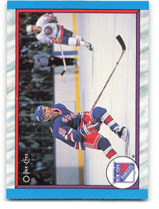 1989-90 O-Pee-Chee #310 New York Rangers VG New York Rangers 