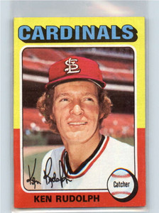 1975 Topps #289 Ken Rudolph VG St. Louis Cardinals 