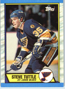 1989-90 Topps #157 Steve Tuttle VG RC Rookie St. Louis Blues 