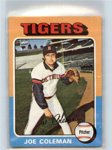 1975 Topps #42 Joe Coleman VG Detroit Tigers 
