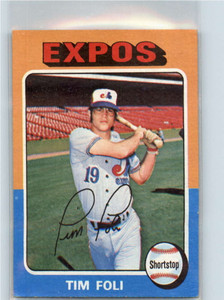 1975 Topps #149 Tim Foli VG Montreal Expos 